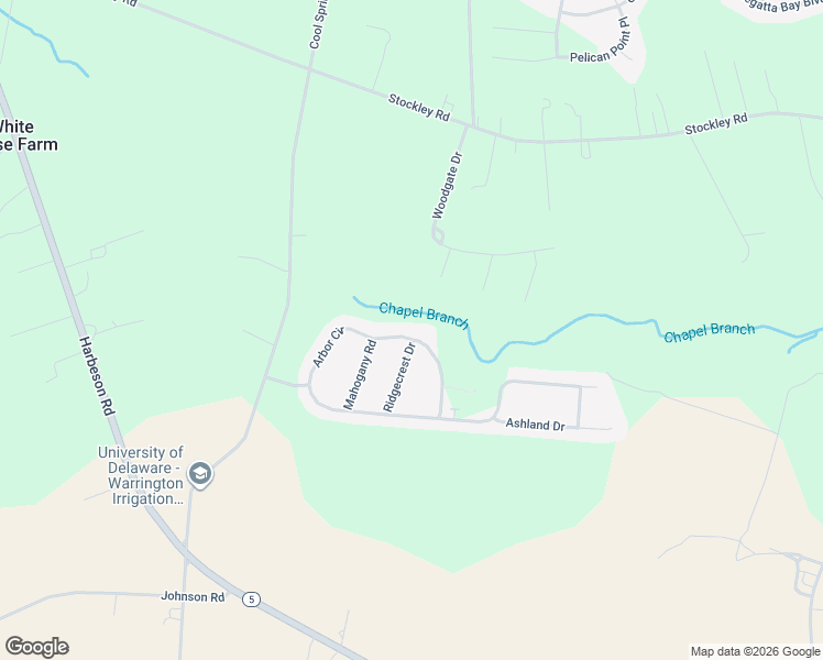 map of restaurants, bars, coffee shops, grocery stores, and more near 22287 Arbor Circle in Milton