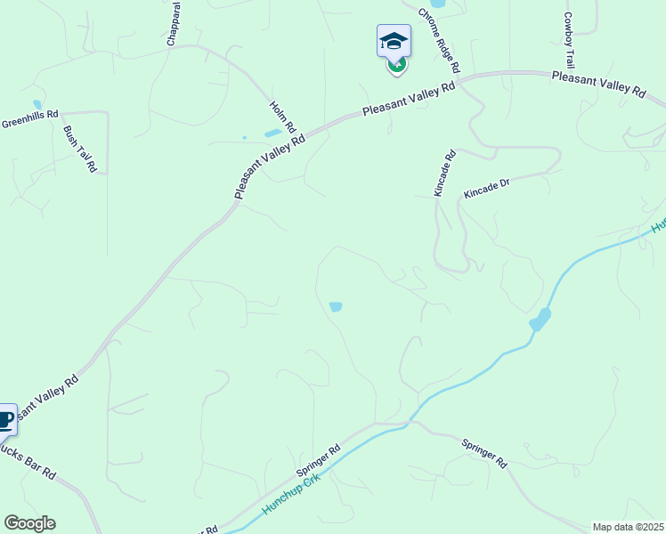 map of restaurants, bars, coffee shops, grocery stores, and more near 4101 Winterhill Drive in Placerville