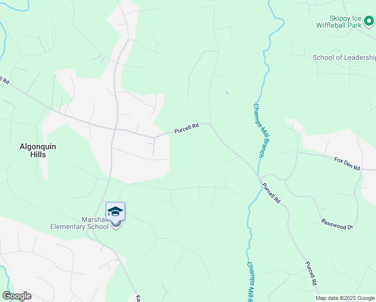 map of restaurants, bars, coffee shops, grocery stores, and more near 12370 Purcell Road in Manassas