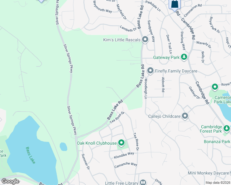 map of restaurants, bars, coffee shops, grocery stores, and more near Hill Road in El Dorado County