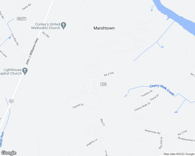 map of restaurants, bars, coffee shops, grocery stores, and more near 31309 Topsail Drive in Lewes