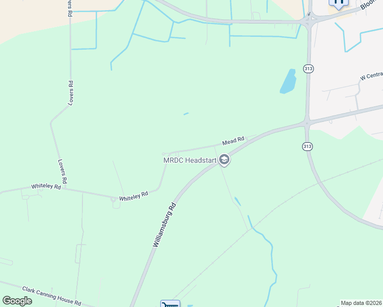 map of restaurants, bars, coffee shops, grocery stores, and more near 7058 Whiteley Road in Federalsburg