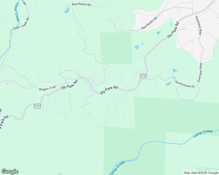 map of restaurants, bars, coffee shops, grocery stores, and more near 4620 Fairglade Road in Placerville