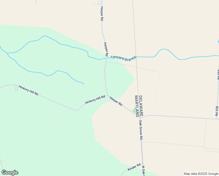 map of restaurants, bars, coffee shops, grocery stores, and more near 2971 Harper Road in Federalsburg