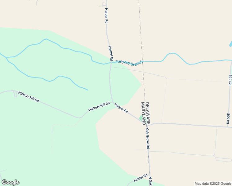 map of restaurants, bars, coffee shops, grocery stores, and more near 2971 Harper Road in Federalsburg