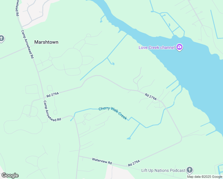 map of restaurants, bars, coffee shops, grocery stores, and more near 22190 Waterview Road in Lewes