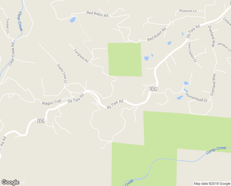 map of restaurants, bars, coffee shops, grocery stores, and more near 4620 Fairglade Road in Placerville