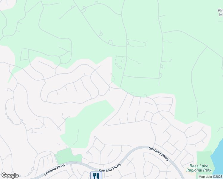 map of restaurants, bars, coffee shops, grocery stores, and more near 3662 Greenview Drive in El Dorado Hills
