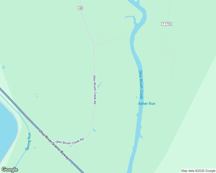 map of restaurants, bars, coffee shops, grocery stores, and more near 700 Ohio Brush Creek Road in Manchester