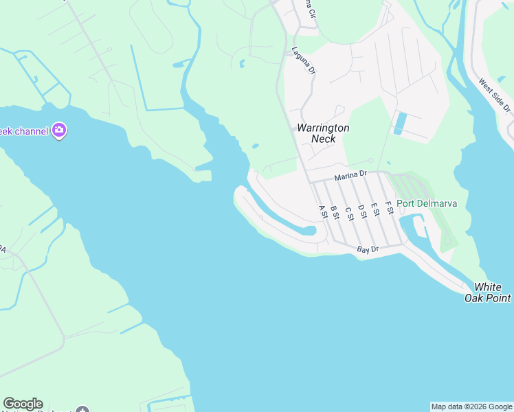 map of restaurants, bars, coffee shops, grocery stores, and more near 21 Arnell Road in Rehoboth Beach