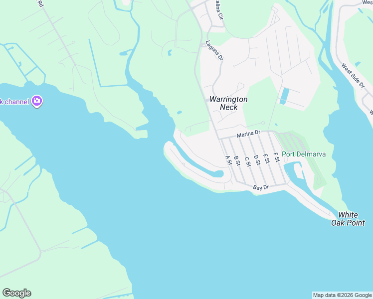 map of restaurants, bars, coffee shops, grocery stores, and more near 21 Arnell Road in Rehoboth Beach