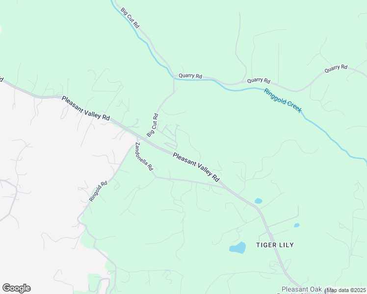 map of restaurants, bars, coffee shops, grocery stores, and more near 1319 Pleasant Valley Road in Diamond Springs