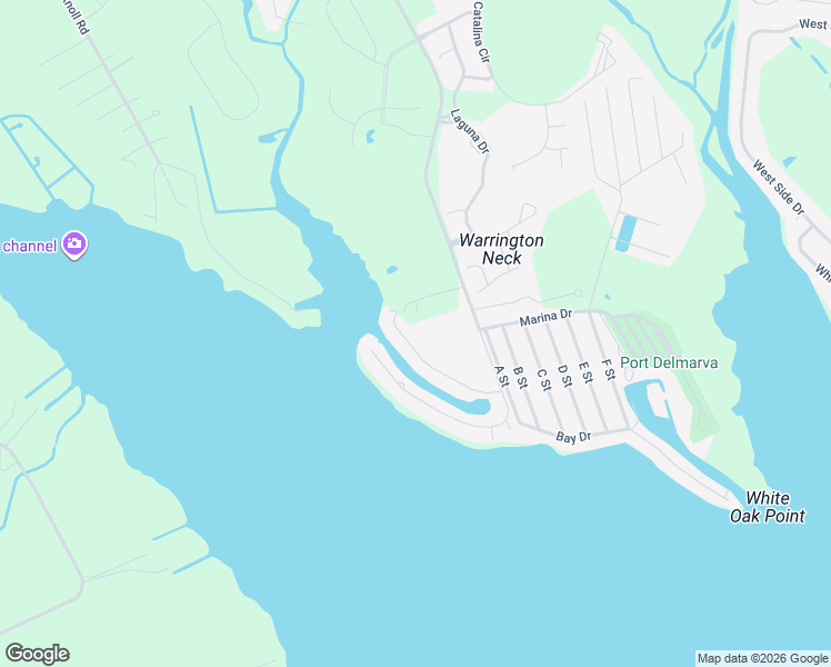 map of restaurants, bars, coffee shops, grocery stores, and more near 21 Arnell Road in Rehoboth Beach