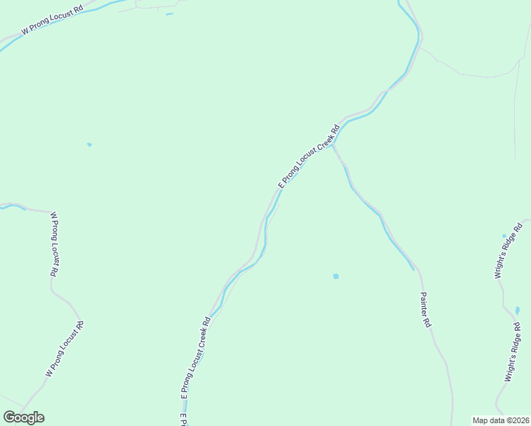 map of restaurants, bars, coffee shops, grocery stores, and more near East Prong Locust Creek Road in Milton