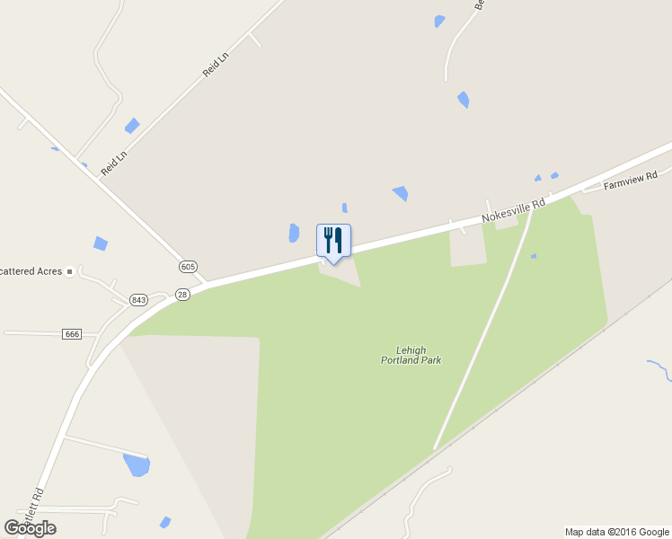 map of restaurants, bars, coffee shops, grocery stores, and more near 13911 Nokesville Rd in Nokesville