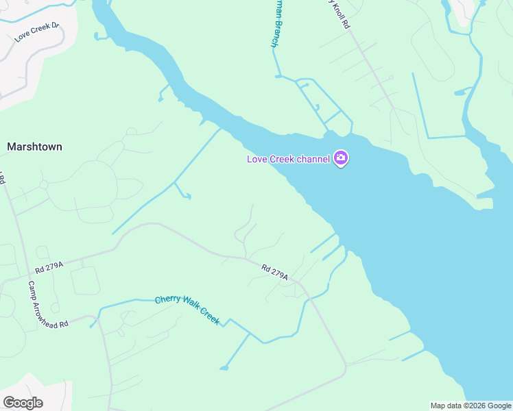 map of restaurants, bars, coffee shops, grocery stores, and more near 22255 Waterview Road in Lewes