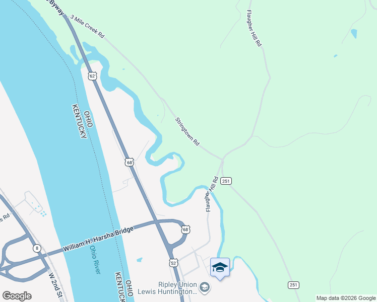 map of restaurants, bars, coffee shops, grocery stores, and more near 8138 Stringtown Road in Aberdeen