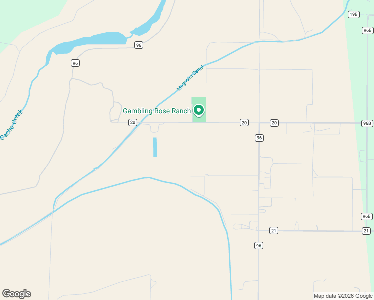 map of restaurants, bars, coffee shops, grocery stores, and more near 35655 County Road 20 in Woodland