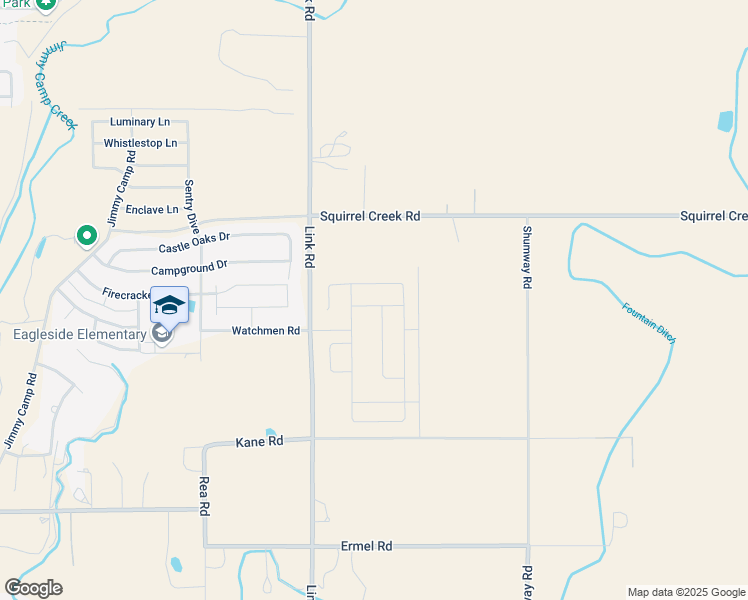map of restaurants, bars, coffee shops, grocery stores, and more near 9640 Link Road in Fountain