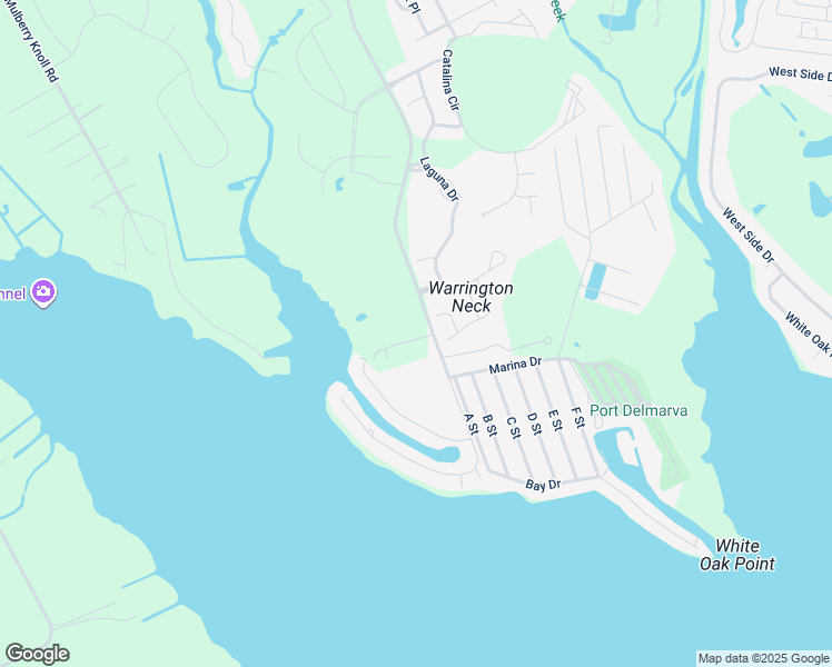 map of restaurants, bars, coffee shops, grocery stores, and more near 32004 Nathan Hale Drive in Rehoboth Beach