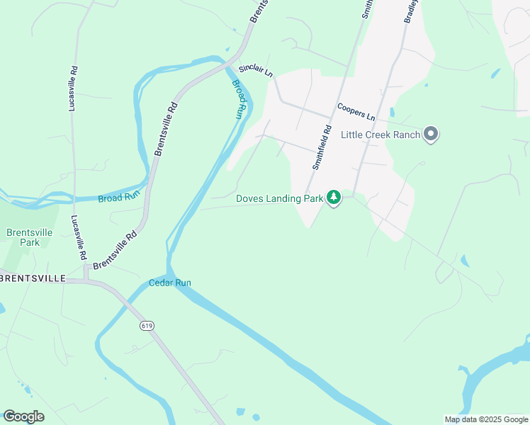 map of restaurants, bars, coffee shops, grocery stores, and more near 9407 Doves Lane in Manassas