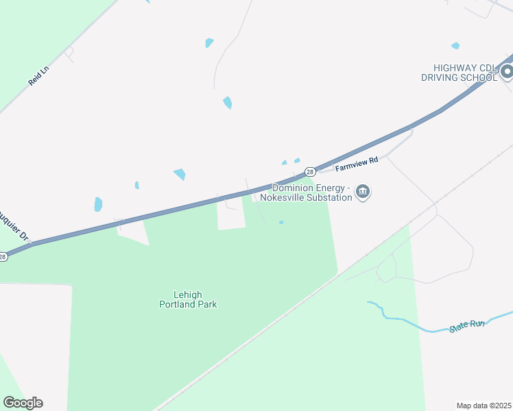 map of restaurants, bars, coffee shops, grocery stores, and more near 12209 Branch Street in Nokesville