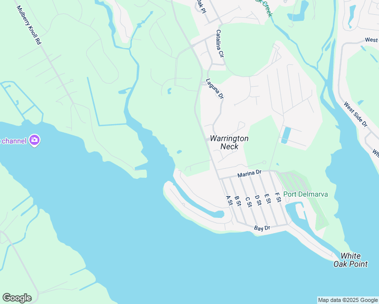 map of restaurants, bars, coffee shops, grocery stores, and more near 33016 Ethan Allen Drive in Rehoboth Beach