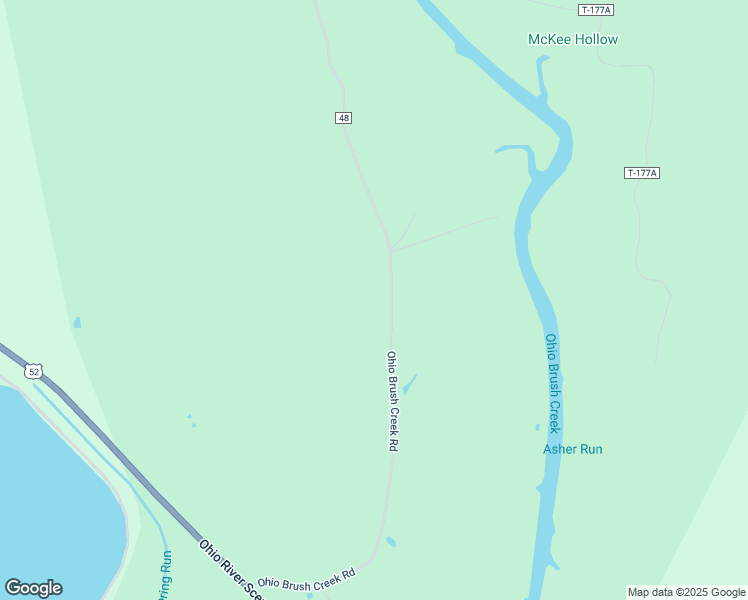 map of restaurants, bars, coffee shops, grocery stores, and more near 301-999 Ohio Brush Creek Road in Manchester