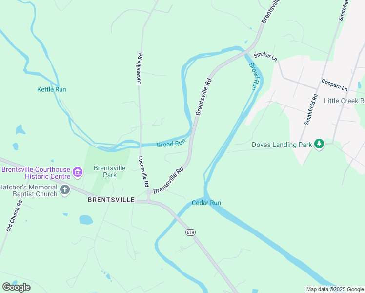 map of restaurants, bars, coffee shops, grocery stores, and more near 9742 Brentsville Road in Manassas
