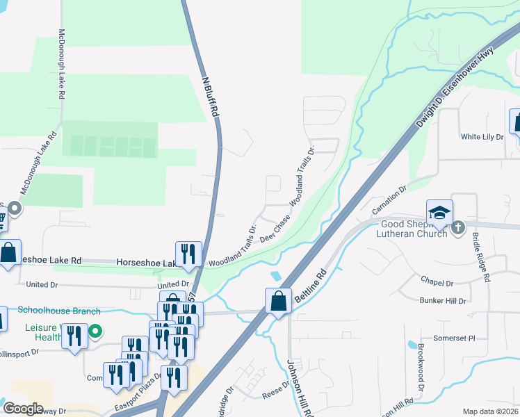 map of restaurants, bars, coffee shops, grocery stores, and more near 29 Pheasant Glen in Collinsville
