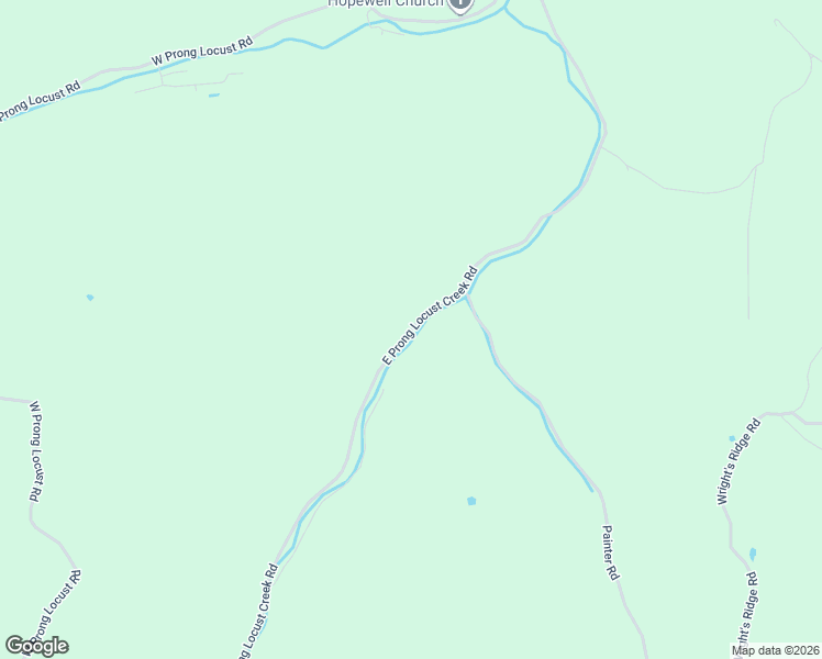 map of restaurants, bars, coffee shops, grocery stores, and more near East Prong Locust Creek Road in Carroll County