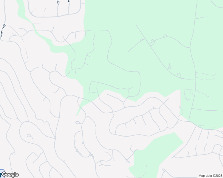 map of restaurants, bars, coffee shops, grocery stores, and more near 205 Mondrian Court in El Dorado Hills