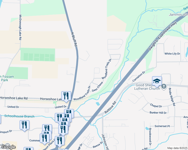 map of restaurants, bars, coffee shops, grocery stores, and more near 29 Pheasant Glen in Collinsville