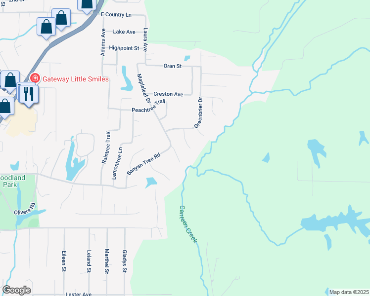 map of restaurants, bars, coffee shops, grocery stores, and more near 1980 Mapleleaf Drive in Collinsville