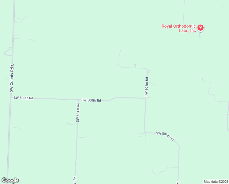 map of restaurants, bars, coffee shops, grocery stores, and more near 831 Southwest 500th Road in Holden