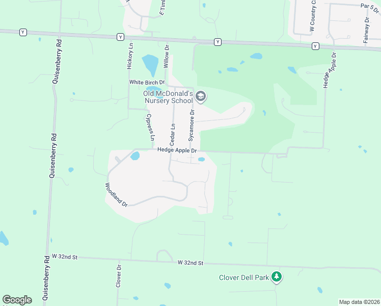map of restaurants, bars, coffee shops, grocery stores, and more near 169-199 Walnut Park Drive in Sedalia