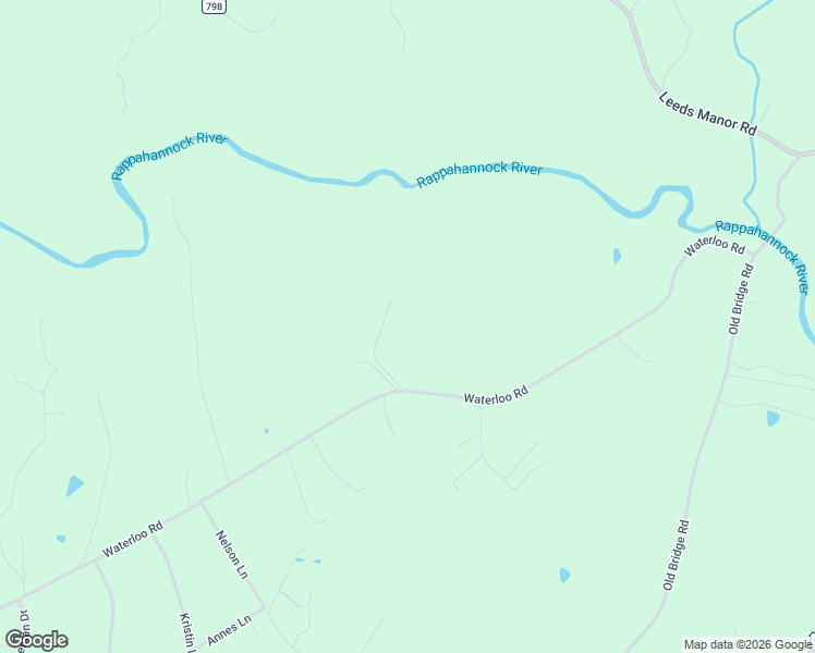 map of restaurants, bars, coffee shops, grocery stores, and more near 18091 Waterloo Road in Amissville