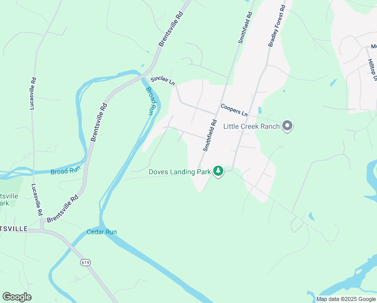 map of restaurants, bars, coffee shops, grocery stores, and more near 9435 Petterson Lane in Manassas