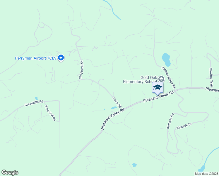 map of restaurants, bars, coffee shops, grocery stores, and more near 4841 Holm Road in Placerville