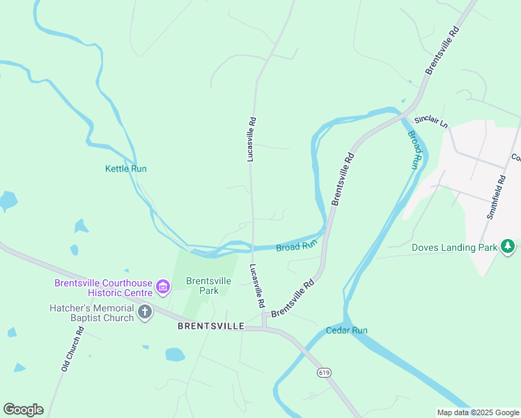 map of restaurants, bars, coffee shops, grocery stores, and more near 12097 Lucasville Road in Manassas