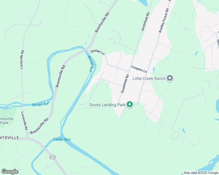 map of restaurants, bars, coffee shops, grocery stores, and more near 9441 Petterson Lane in Manassas