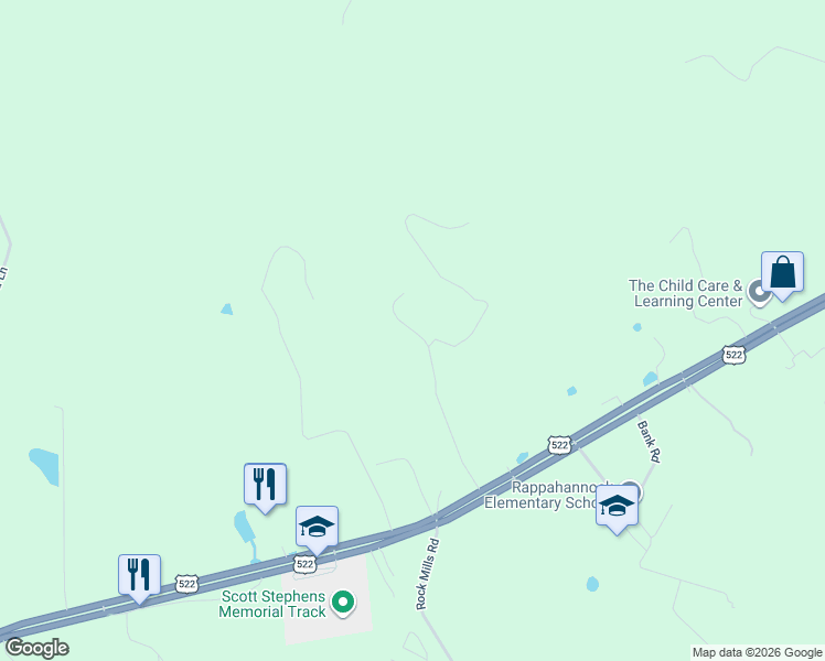 map of restaurants, bars, coffee shops, grocery stores, and more near 3 Clark Lane in Washington