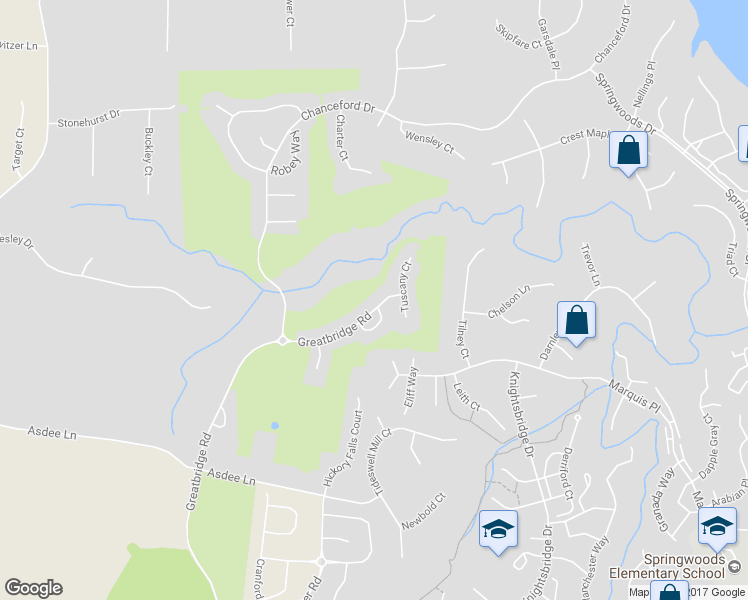 map of restaurants, bars, coffee shops, grocery stores, and more near 12038 Greatbridge Road in Woodbridge