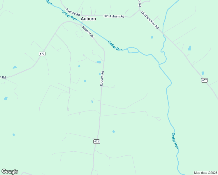 map of restaurants, bars, coffee shops, grocery stores, and more near 8449 Rogues Road in Warrenton