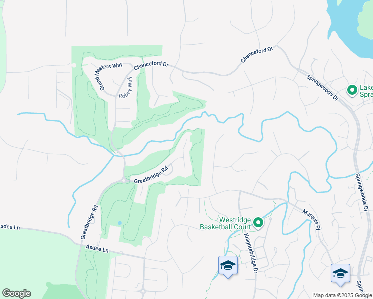 map of restaurants, bars, coffee shops, grocery stores, and more near 4427 Tuscany Court in Woodbridge