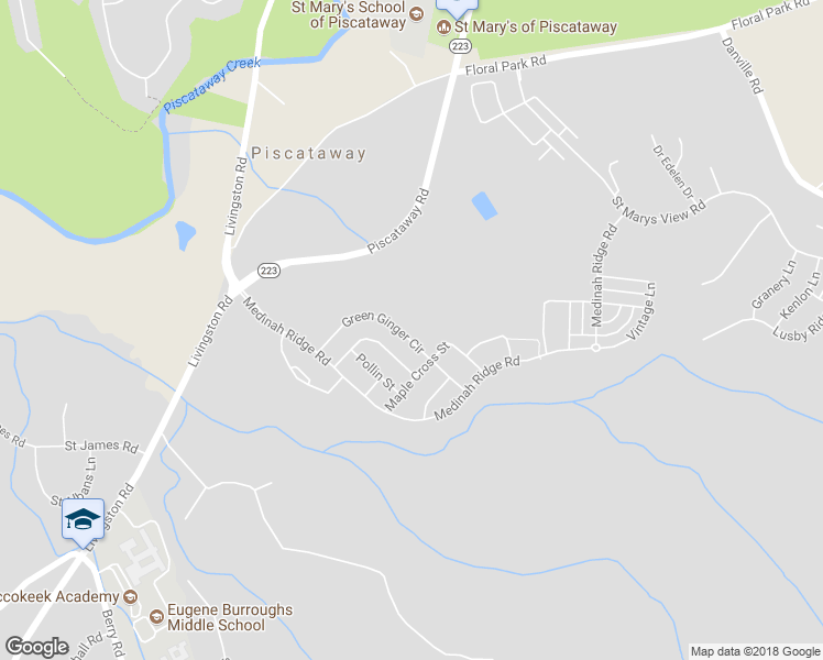map of restaurants, bars, coffee shops, grocery stores, and more near 2304 Green Ginger Circle in Accokeek