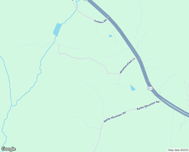 map of restaurants, bars, coffee shops, grocery stores, and more near 53 Weathersfield Lane in Amissville