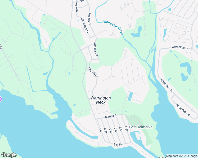map of restaurants, bars, coffee shops, grocery stores, and more near 21113 Laguna Drive in Rehoboth Beach