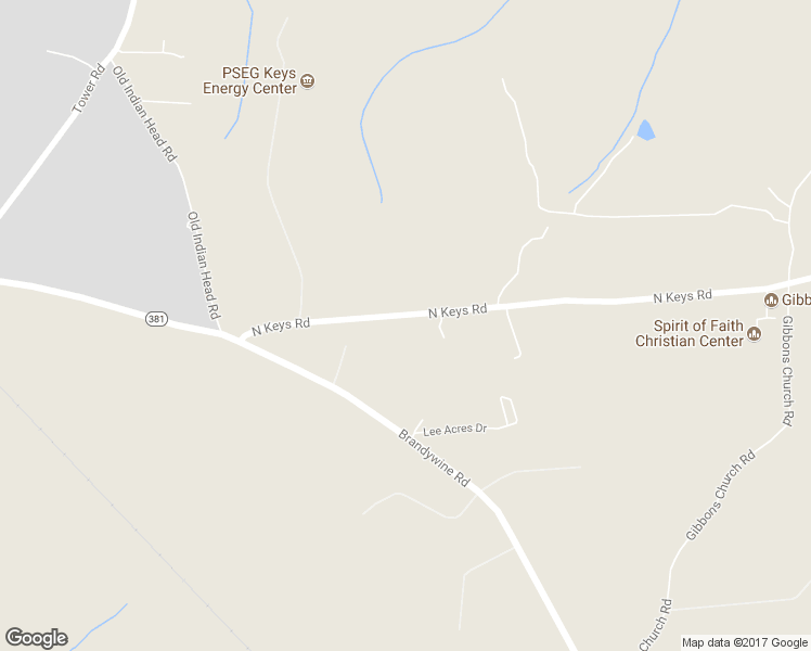 map of restaurants, bars, coffee shops, grocery stores, and more near 10509 North Keys Road in Brandywine