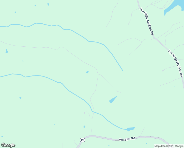 map of restaurants, bars, coffee shops, grocery stores, and more near 650 Osborne Road in Dry Ridge